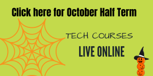 October Half Term Live Online Coding Courses